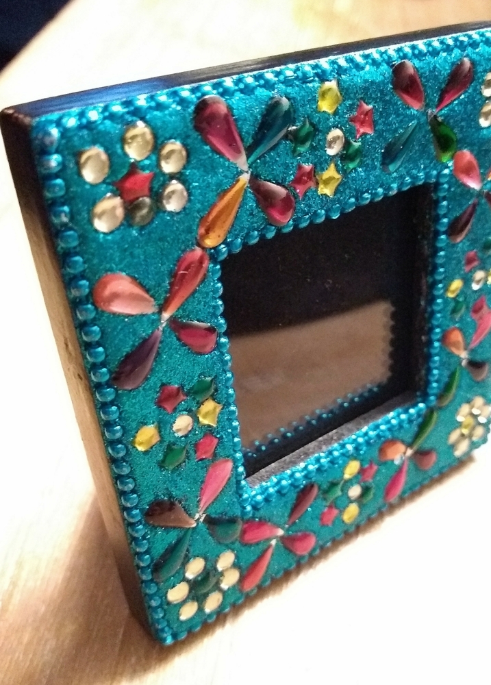 3 X 3 Inch Sparkle & Glitter Picture Frame